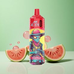 JNR Alien 10000 Puffs Vandmelon Bubblem Gum 850mAh Batteri 20ml E-væske Denmark wholesalers