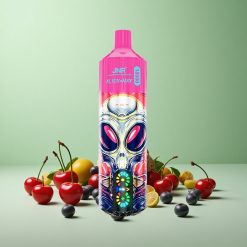 JNR Alien Max 18000 Puffs Smart LED Skærm Dual Mesh Spole Kirsebær Bær Denmark wholesalers