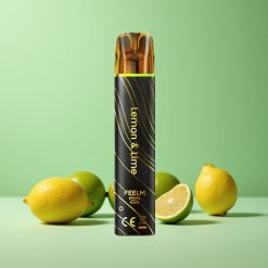 JNR Black&Golden 600+200 Puffs Citron & Lime 550mAh 2ml E-Liquid Denmark wholesalers