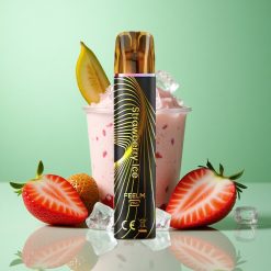 JNR Black&Golden 600+200 Puffs Jordbær Is 550mAh Batterikapacitet TPD-certificering Denmark wholesalers