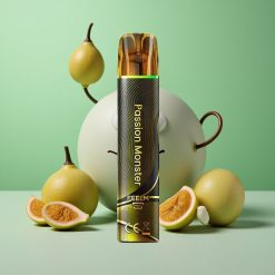 JNR Black&Golden 600+200 Puffs Passionsmonster 550mAh 2ml E-Liquid Denmark wholesalers