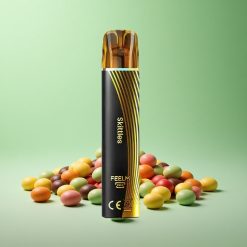 JNR Black&Golden 600+200 Puffs Skittles 550mAh 2ml E-Liquid Denmark wholesalers
