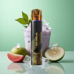 JNR Black&Golden 600+200 Puffs Vinsis (Grape Ice) 550mAh 2ml E-Væske Denmark wholesalers