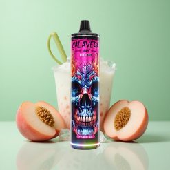 JNR Calavera 11000 Puffs Fersken Is Type-C opladning 21ml E-Liquid Kapacitet Denmark wholesalers