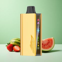 JNR Cruiser 12000 Puffs Jordbær Kokos Vandmelon Ingen-Opladning Fuldt-Metallisk Aluminium Denmark wholesalers