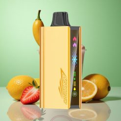 JNR Cruiser 12000 Puffs Jordbær No-Charge Indbygget 3500 mAh Batteri Fuldt Metal Aluminium Krop Denmark wholesalers