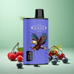 JNR EAGLE Smart 23000 Puffs Blåbær Hindbær Kirsebær Med Digital Skærm Justerbar Luftstrøm Denmark wholesalers