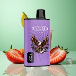 JNR EAGLE Smart 23000 Puffs Justerbar Luftstrøm 25ml E-Liquid Jordbær Is Denmark wholesalers