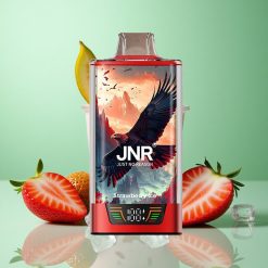JNR Falcon Pro 28000 Puffs Jordbær Is 30ml Præfyldt Kapacitet Smart Display Denmark wholesalers