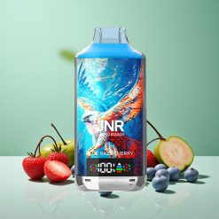 JNR Falcon X 18000 Puffs Blå Hindbær Kirsebær Dual Mesh Coil Digital Display Denmark wholesalers