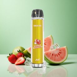 JNR Gold380 6000 Puffs 1500mAh Jordbær Vandmelon Is Denmark wholesalers