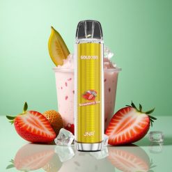JNR Gold380 6000 Puffs Disposable Vape Jordbær Is 1500mAh Batteri 13ml e-Liquid Denmark wholesalers