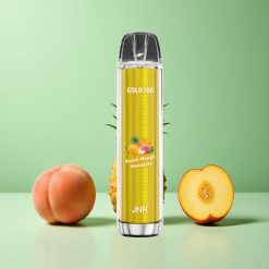 JNR Gold380 6000 Puffs Fersken Mango Ananas 1500mAh Batterikapacitet 13ml e-Væskekapacitet Denmark wholesalers