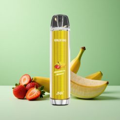 JNR Gold380 6000 Puffs Jordbær Banan 1500mAh Batterikapacitet 13ml e-væskekapacitet Denmark wholesalers
