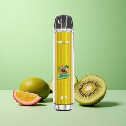 JNR Gold380 6000 Puffs Kiwi Passionsfrugt Guava 1500mAh Batterikapacitet 1.0ohm Mesh Coil Denmark wholesalers