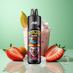 JNR Joker 24000 Puffs Jordbær Is 2% nikotinindhold 800mAh Batteri Denmark wholesalers