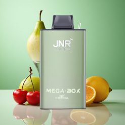 JNR Mega Box 25000 Puffs Frisk Kirsebær Cola 30ml E-væske Kapacitet Type-C Hurtigopladning Denmark wholesalers