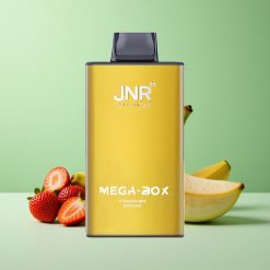 JNR Mega Box 25000 Puffs Jordbær Banan Type-C Hurtigopladning Denmark wholesalers