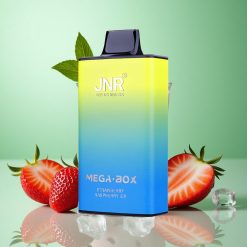 JNR Mega Box 25000 Puffs Jordbær Hindbær Is 30ml E-liquid Dual Mesh Coil Denmark wholesalers