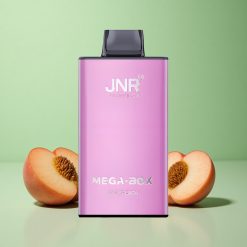 JNR Mega Box 25000 Puffs Saftig Fersken 30ml E-væske Kapacitet Type-C Hurtigopladning Denmark wholesalers