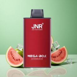 JNR Mega Box 25000 Puffs Vandmelon Is 30ml E-væske Kapacitet Type-C Hurtigopladning Denmark wholesalers