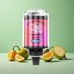 JNR Mega Shisha Hookah 100K Lady Killa 60ml e-Væske Kapacitet 2200mAh Genopladelig Batteri Denmark wholesalers