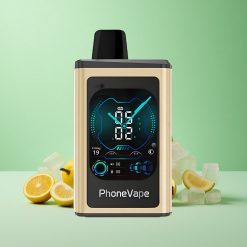 JNR PhoneVape 30000 Puffs Justerbar Luftgennemstrømning & Fuld Displayskærm Bananis Denmark wholesalers