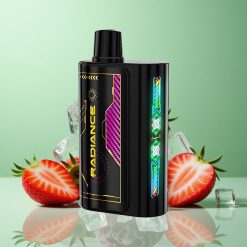 JNR Radiance 31000 Puffs Jordbær Is Smart Animation Skærm Denmark wholesalers