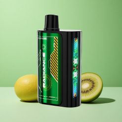 JNR Radiance 31000 Puste Disposable Vape Passionsfrugt Kiwi Smart Animationsskærm Type-C Denmark wholesalers