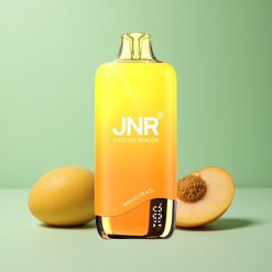 JNR Rainbow 10500 Puffs Mango Fersken 18ml E-liquid 600mAh Batteri Denmark wholesalers