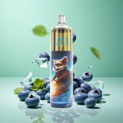 JNR Rocket-X 12400 Puffs Blåbær Is Justerbar Luftgennemstrømning Type-C Hurtigopladning Denmark wholesalers