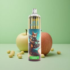 JNR Rocket-X 12400 Puffs Dobbelt Æble Justerbar Luftgennemstrømning Type-C Hurtigopladning Denmark wholesalers