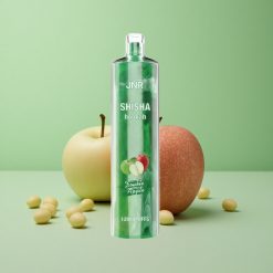 JNR Shisha Hookah 12000 Puffs Dobbelt Æble 24ml E-væske kapacitet Type-C hurtigopladning Denmark wholesalers