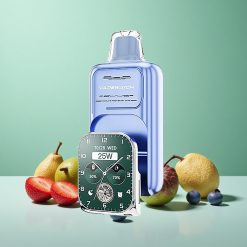 JNR Vape Watch 30000 Puffs Blå Hindbær Is 1000mAh 19mL Denmark wholesalers