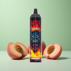 JNR Wolf Niplo 10000 Puffs Fersken Bær 1.0 Ohm Mesh Coil 20ml E-væske Kapacitet Denmark wholesalers
