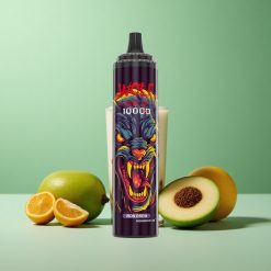 JNR Wolf Niplo 10000 Puffs Jernbryg 1.0 Ohm Mesh Coil 20ml E-væske Denmark wholesalers