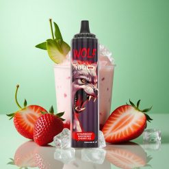 JNR Wolf Niplo 10000 Puffs Jordbær Hindbær Kirsebær Is 20ml 650mAh Denmark wholesalers