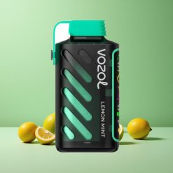 VOZOL Gear Power 20000 Puffs Citron Mynte Fuld Skærm Display Dual Mesh Coil Denmark wholesalers