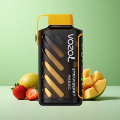 VOZOL Gear Power 20000 Puffs Jordbær Mango Dual Mesh Coil 20mL Denmark wholesalers