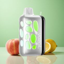 VOZOL RAVE 40000 Fersken Hindbær Lemonade 270 Grader Vibrant Glow Design Beat-Synced Party Mode Denmark wholesalers