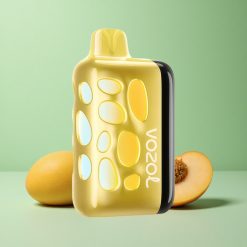 VOZOL RAVE 40000 Mango Fersken Vibrant Glow Design Beat-Synced Party Mode Denmark wholesalers