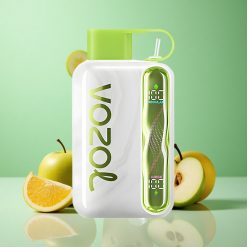 VOZOL STAR 40000 Puffs E-cigaret Syrlig Æble Is 1000mAh Type-C Denmark wholesalers