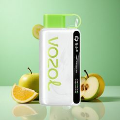VOZOL STAR 9000/12000 E-cigaretpust Sur Æble Is med 30% hurtigere opladning og Mundstykke Beskyttelse Denmark wholesalers