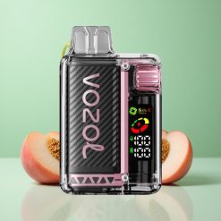 VOZOL Vista 20000 Puffs Genanvendelig Batteri: 650mAh 6-trin Watt Justering Fersken Is Denmark wholesalers