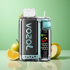 VOZOL Vista 20000 Puffs Sur Æble Is Genanvendeligt Batteri 650mAh OLED Skærm Denmark wholesalers