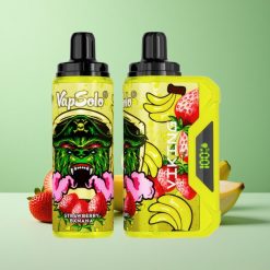 VapSolo VIKING 12000 Puffs Jordbær Banan 22ml E-væske Denmark wholesalers