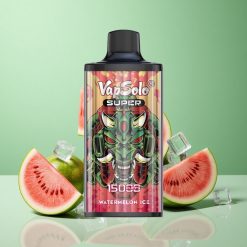 Vapsolo Super 15000 Puffs 40ml Vandmelon Is Denmark wholesalers