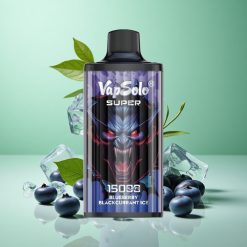 Vapsolo Super 15000 Puffs Blåbær Solbær Is 40ml 850mah Denmark wholesalers