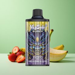 Vapsolo Super 15000 Puffs Jordbær-Banan 40ml 850mah Denmark wholesalers